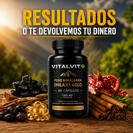 Shilajit Gold™ | Potencia Natural Masculina
